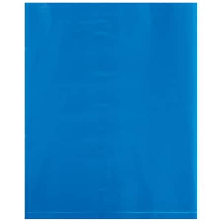 Bsc Preferred 8 x 10'' - 2 Mil Blue Flat Poly Bags, 1000PK BUY00028505
